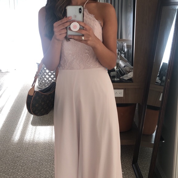 Hayley Paige Bridesmaid Dress Style 5715 - Picture 2 of 4